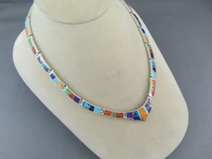 Inlay Necklace – Multi-Color