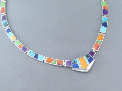 Inlay Necklace – Multi-Color