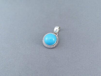 Small Sleeping Beauty Turquoise Pendant