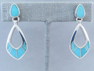 Turquoise Inlay Earrings