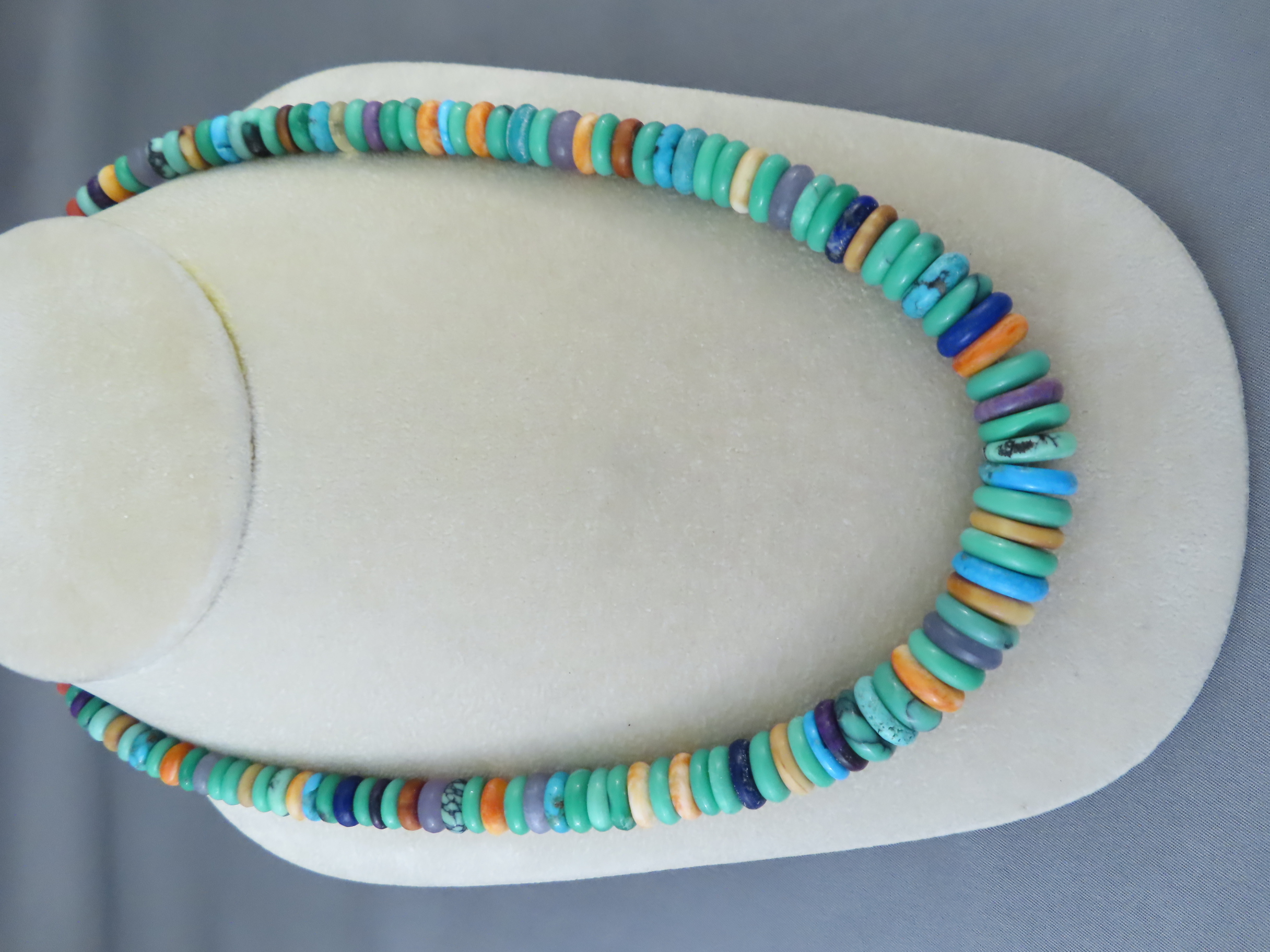 Multi-Stone Necklace by Bruce Eckhardt $2,650- FOR SALE